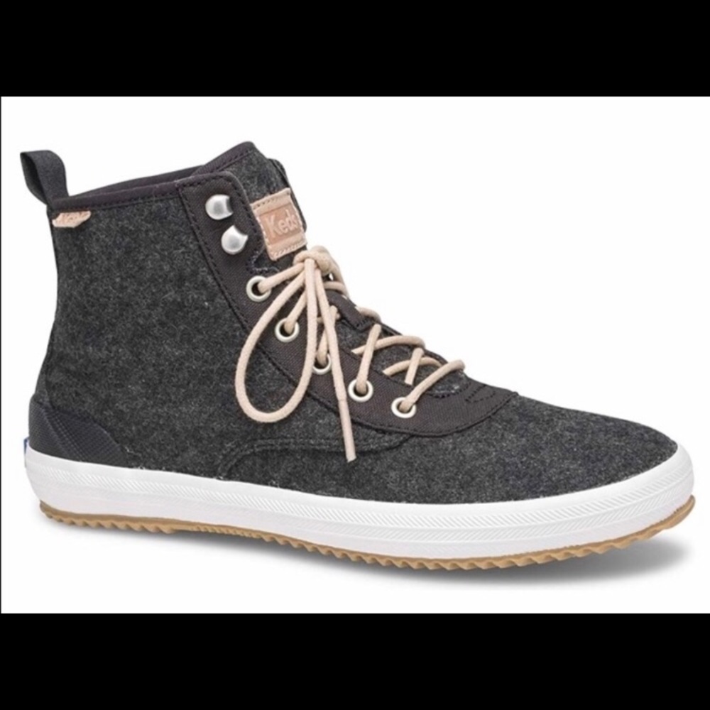 Keds Scout boots - charcoal. Water resistant. NEW